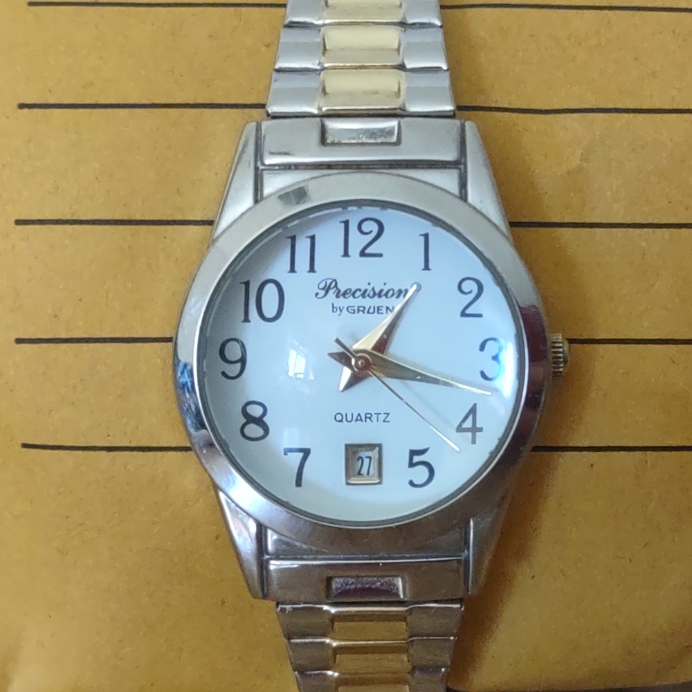 Womens Precision by GRUEN Watch Gold Unisex